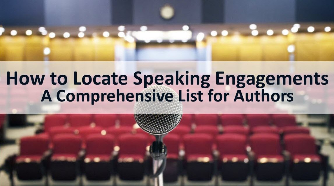 How to Locate Speaking Engagements: A Comprehensive Guide for Authors