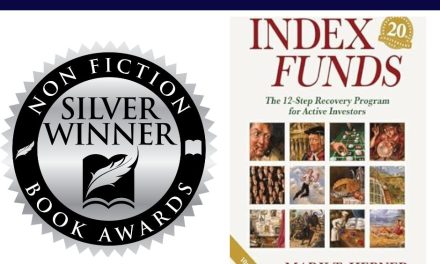 Book Award Winner: Index Funds: The 12-Step Recovery Program for Active Investors by Mark Hebner