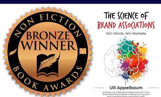 Book Award Winner: The Science of Brand Associations: Win Minds, Win Markets by Ulli Appelbaum