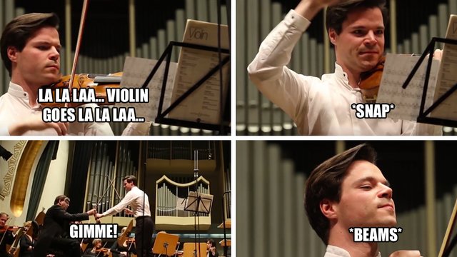 violin string snap